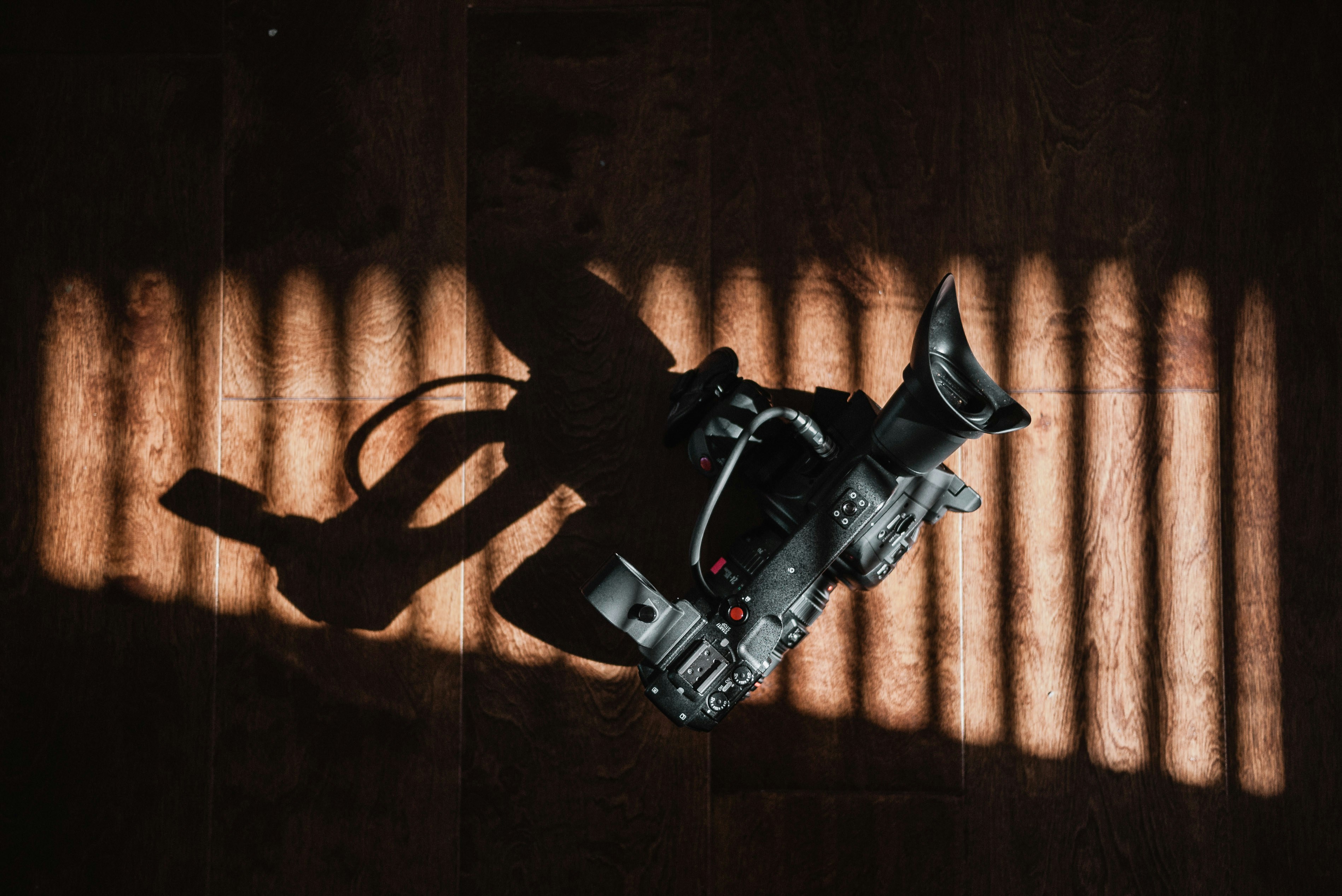 black video camera