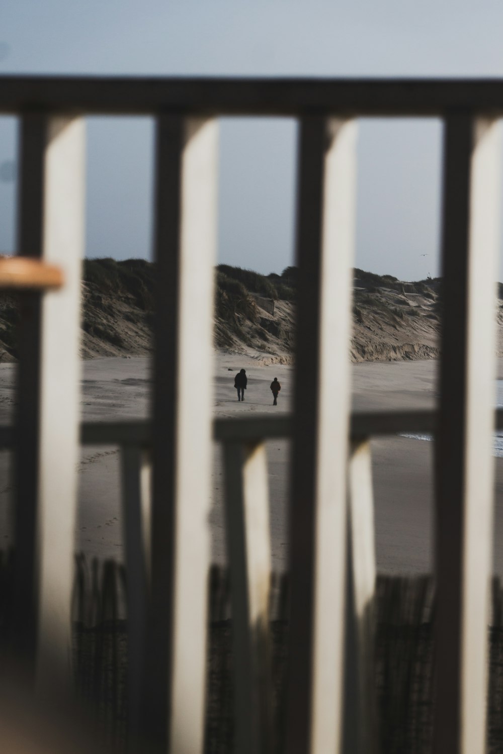 a couple of people that are walking on a beach