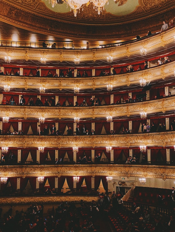 gold building interior