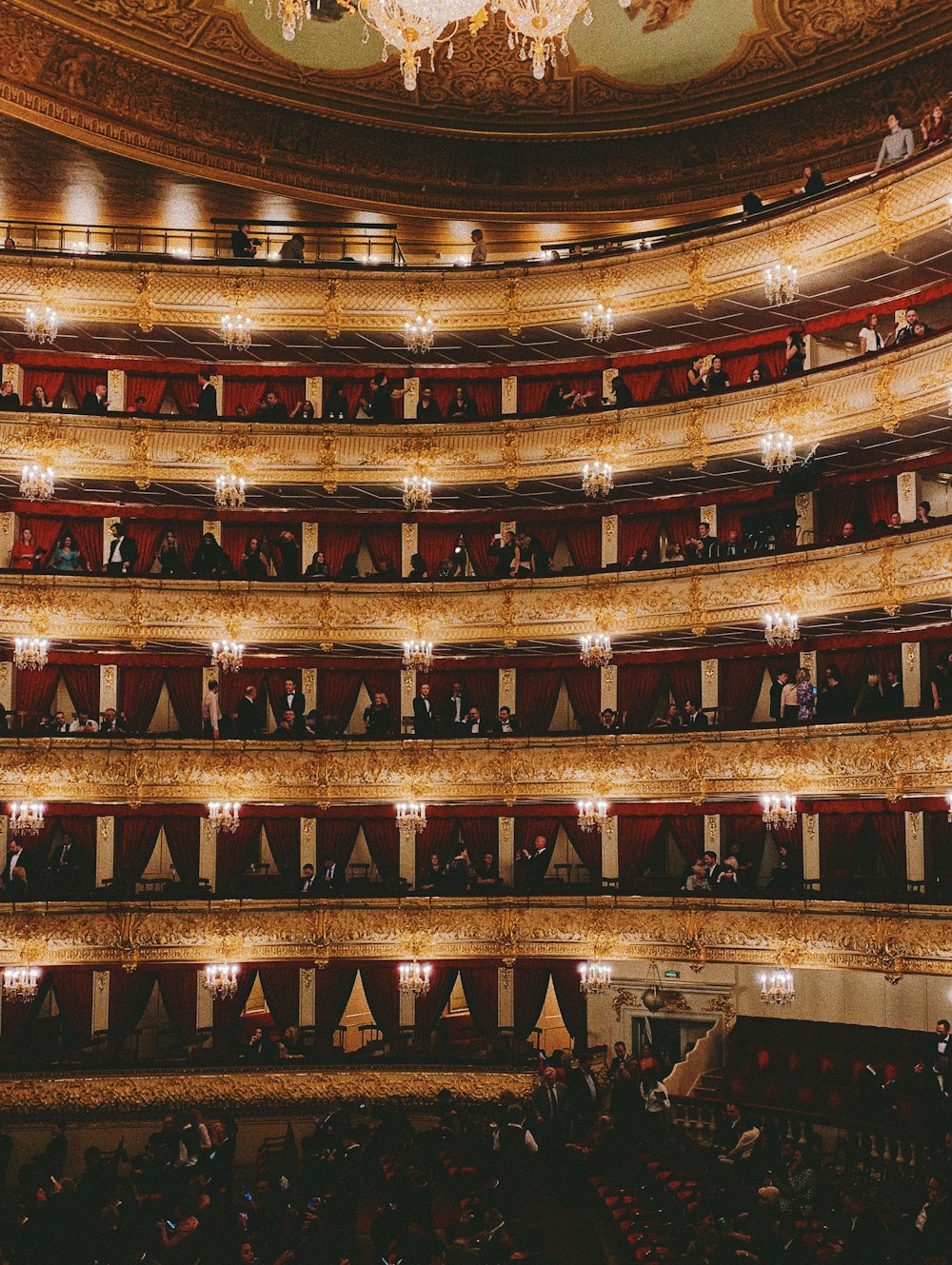 gold building interior