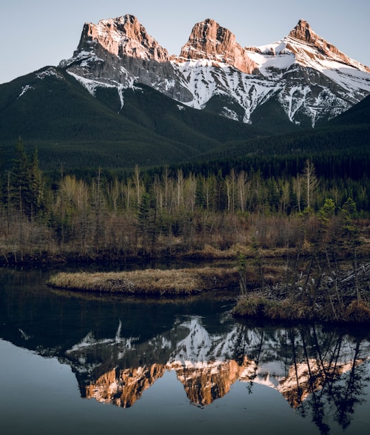 rocky mountain photograph in The Three Sisters Canada