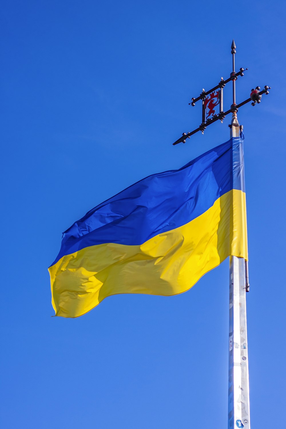 simpático Comportamiento venganza Foto Bandera amarilla y azul – Imagen Львівська область gratis en Unsplash
