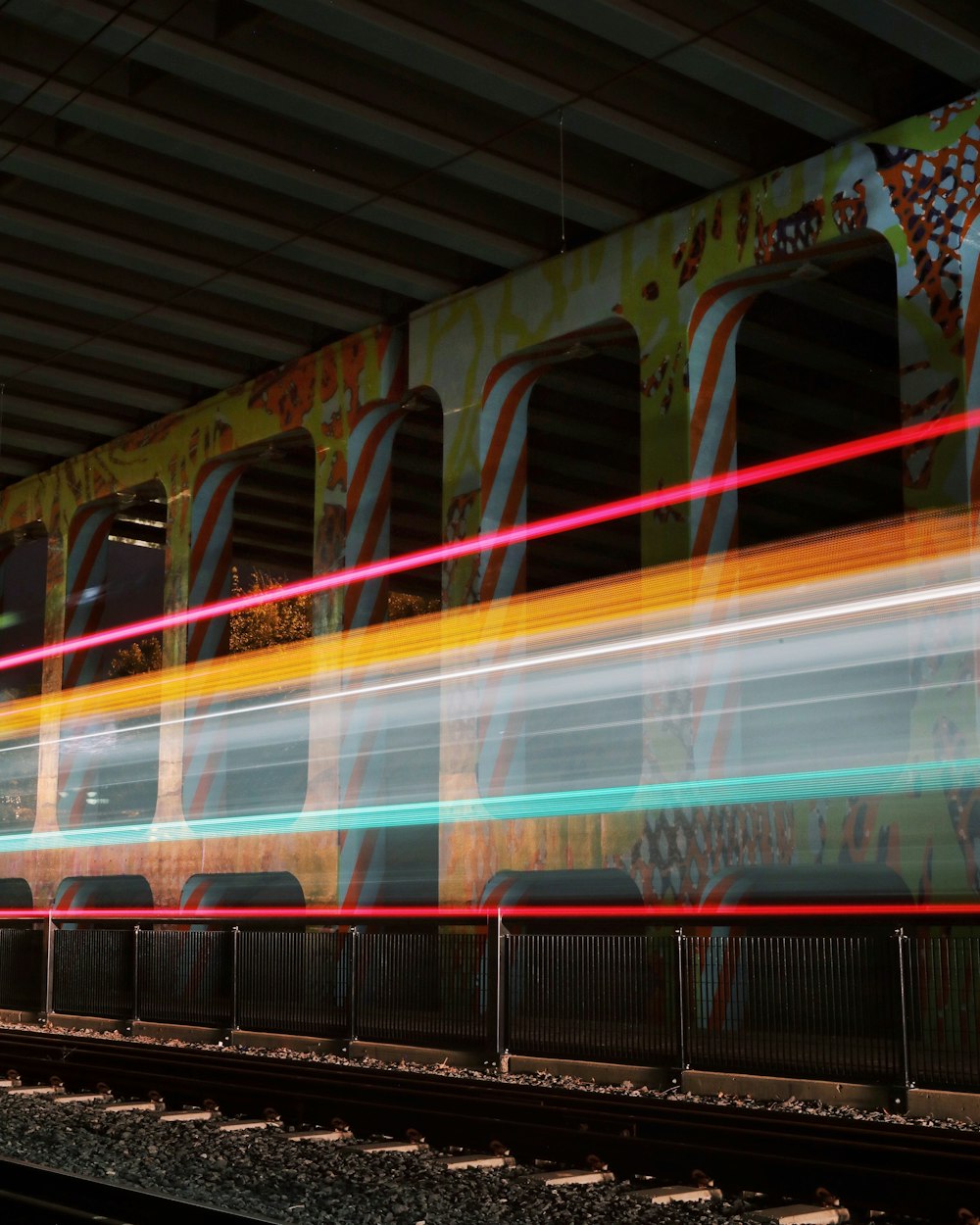 train track scenery