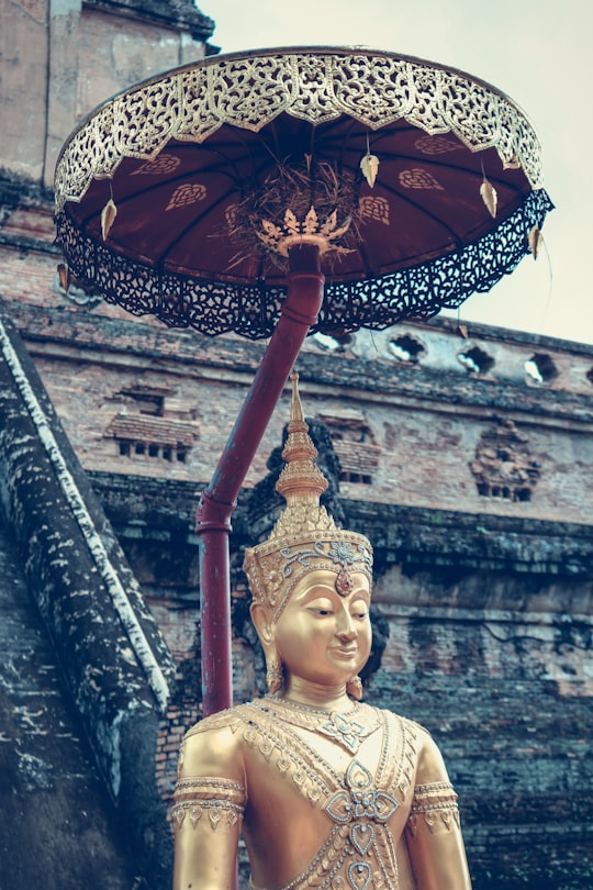 None in Wat Chedi Luang Thailand
