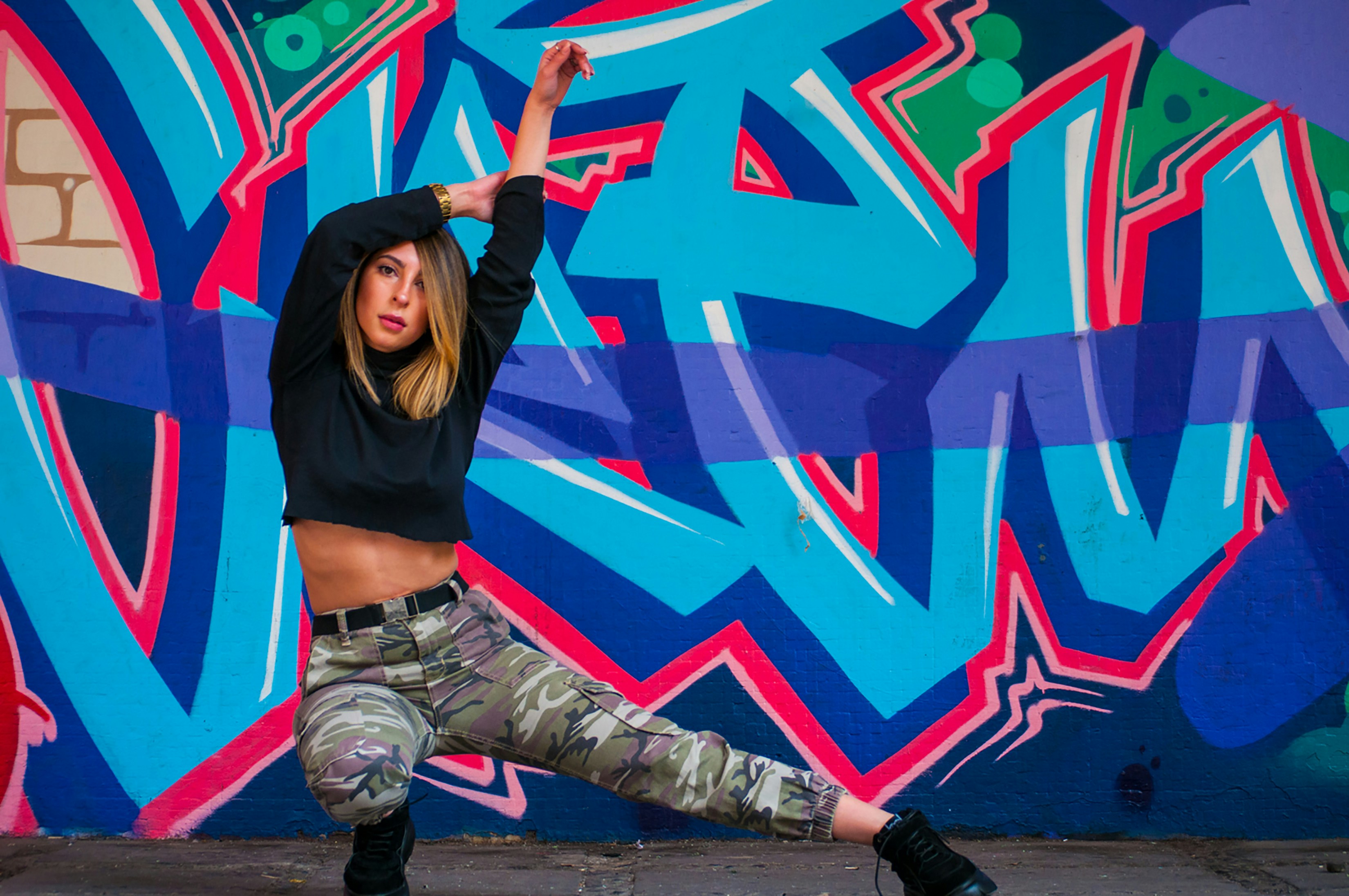 A trendy urban outfit