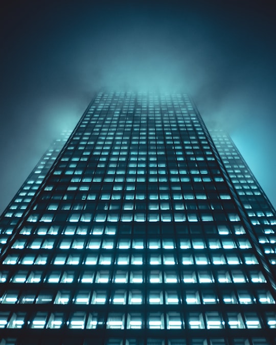 low angle photo of building in La Défense France