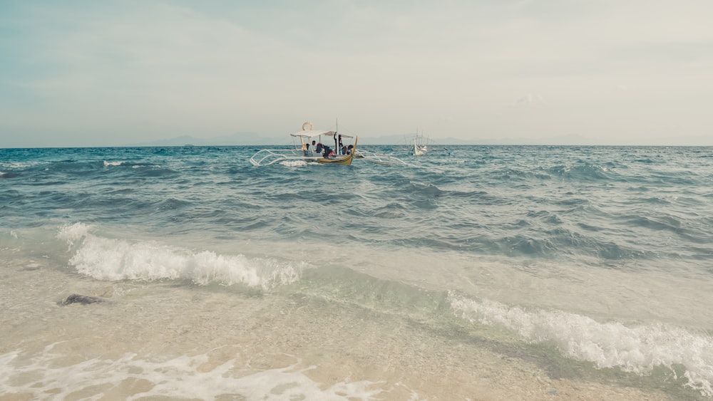 boat on sea