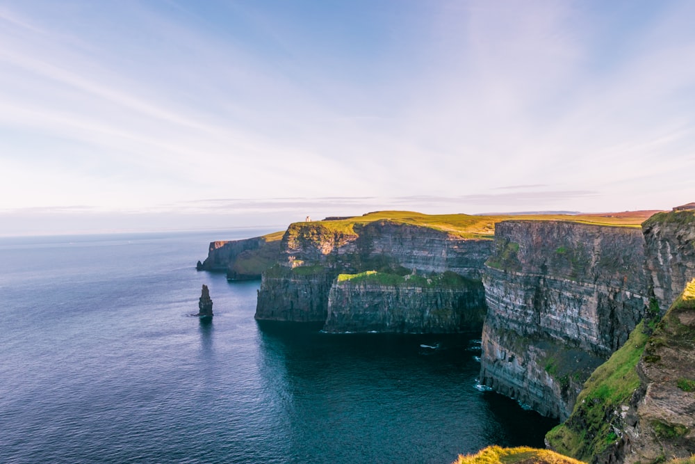 cliff near sea