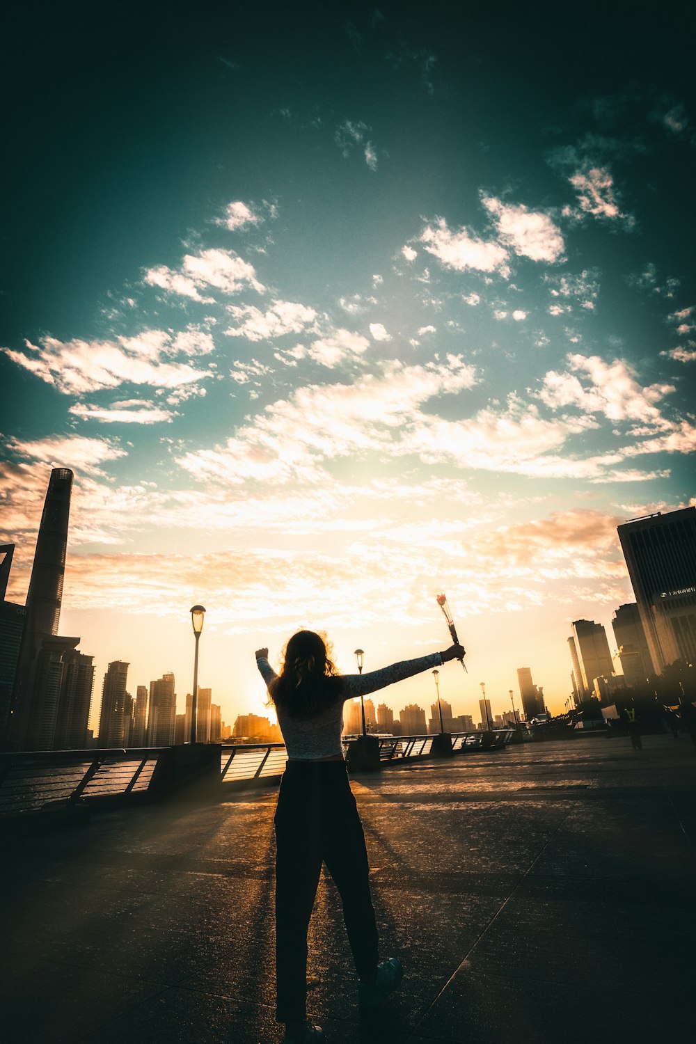 silhouette photography of woman