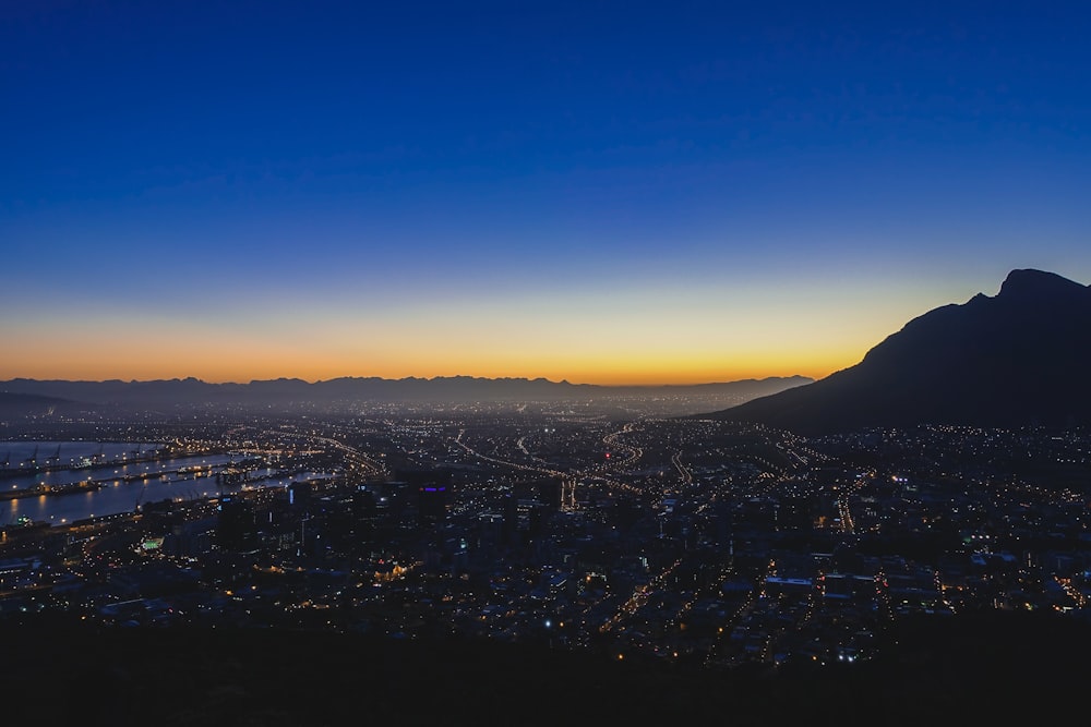 cityscape under blue sky