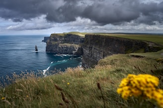 cliff near body of water