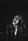 woman singing