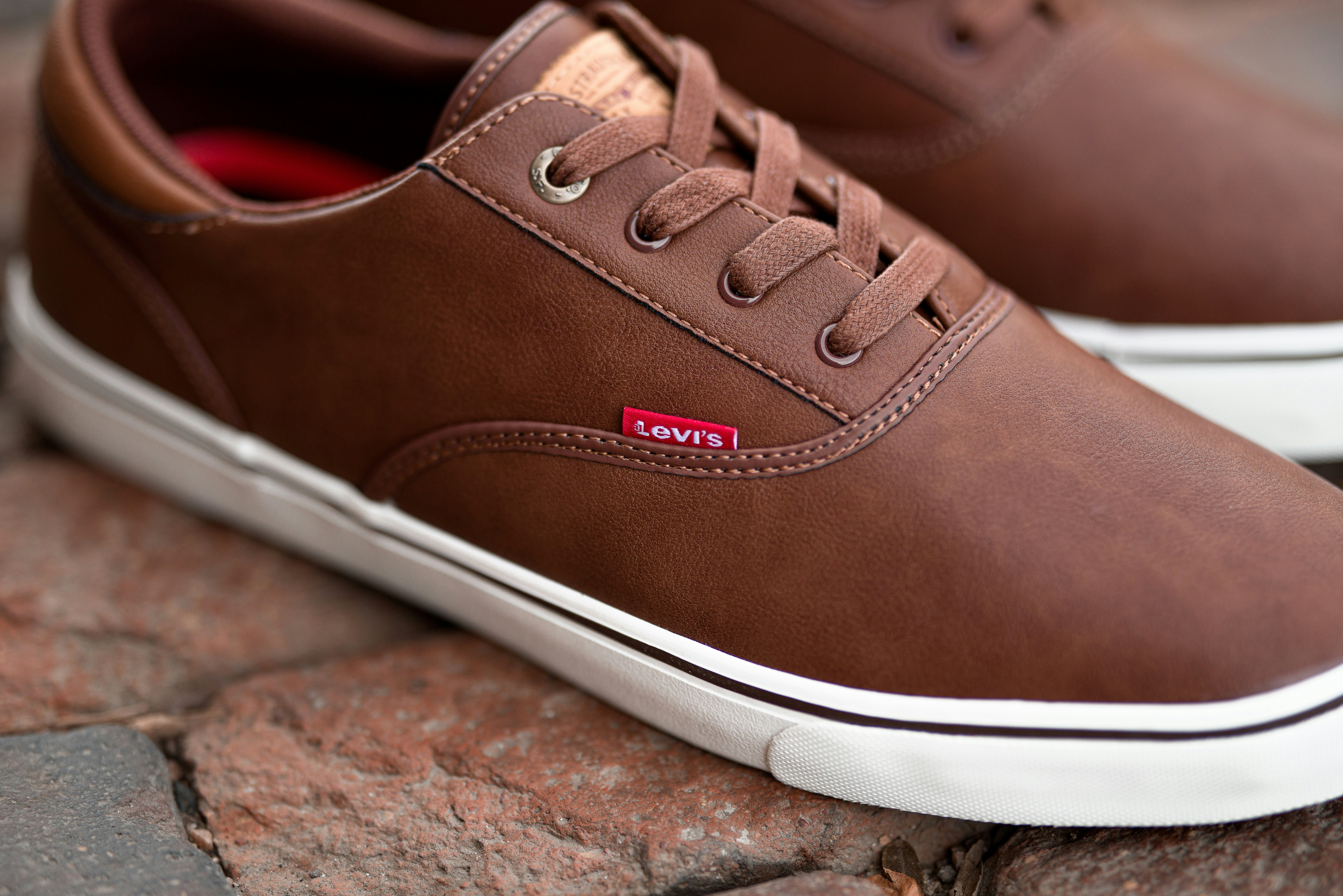 Levis Brown Sneakers Sweden, SAVE 44% - aveclumiere.com