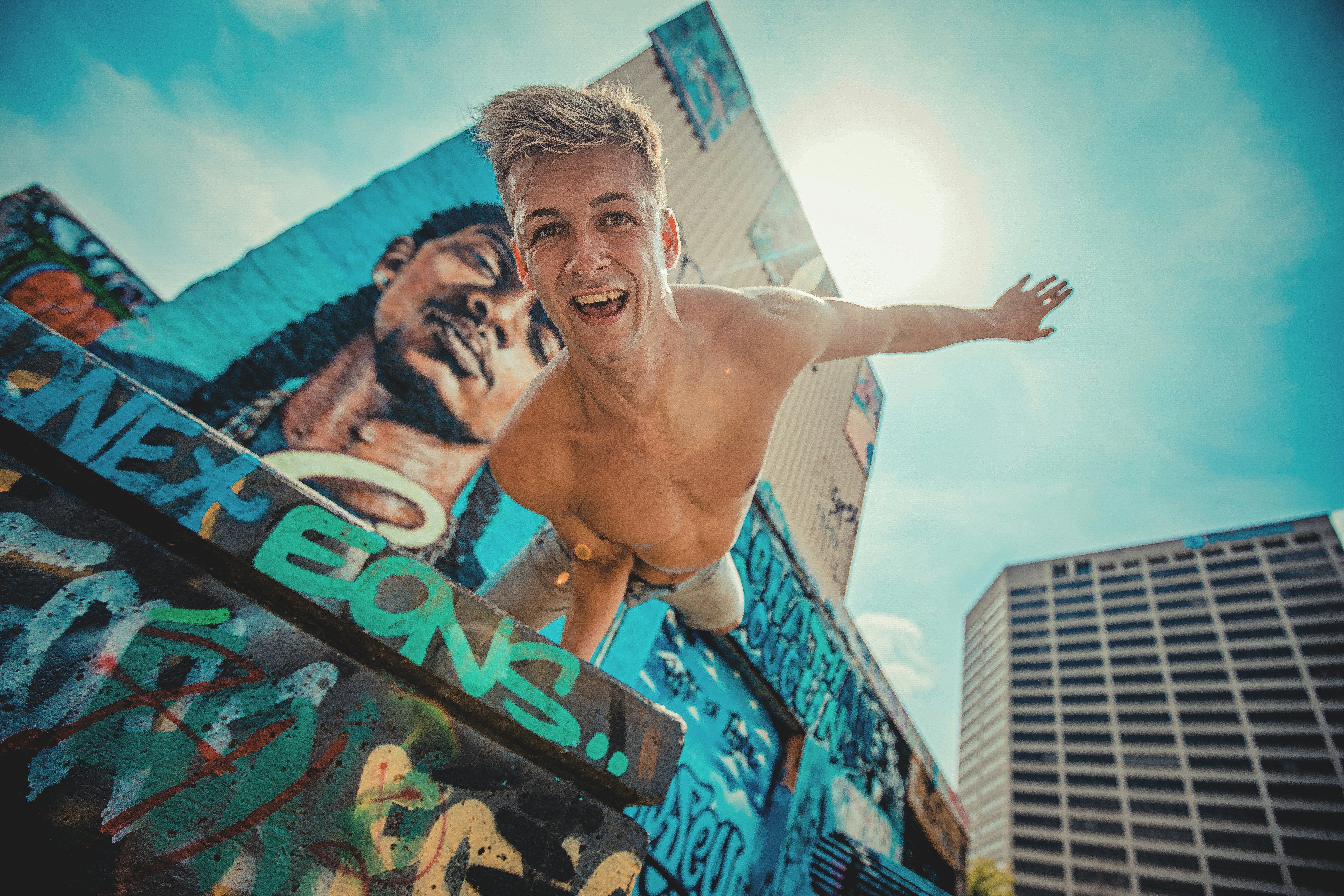 man bboying air chair tricks