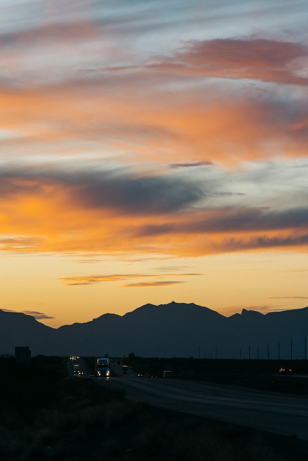 asphalt road scenery