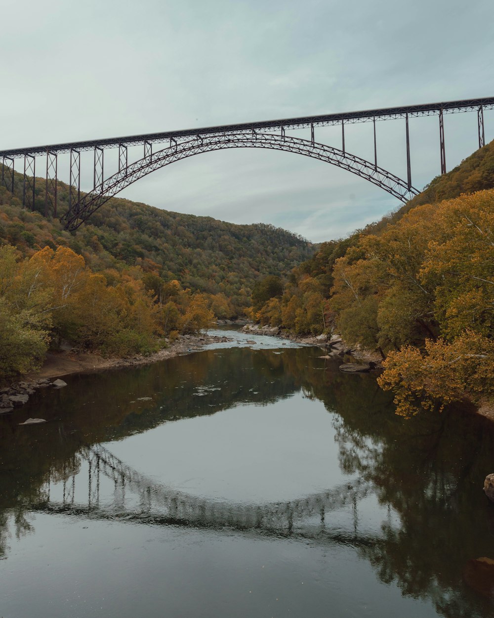 New River Gorge Bridge Arch bridge in Victor, Fayette County, West Virginia