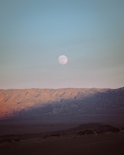 A serene landscape with soft moonlight illuminating a whirling dervish.