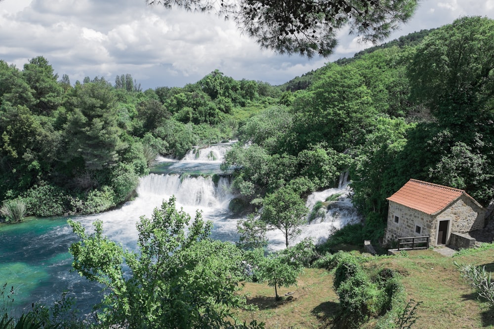 waterfalls scenery