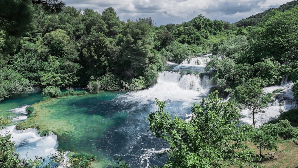 waterfalls scenery