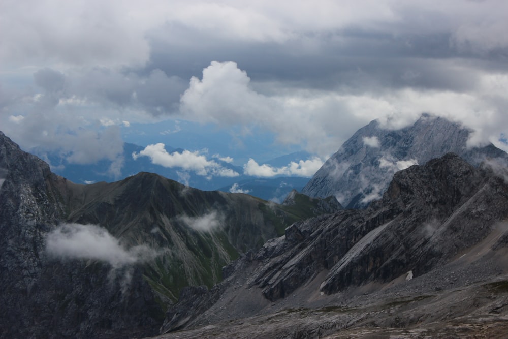 landscape photography of mountain