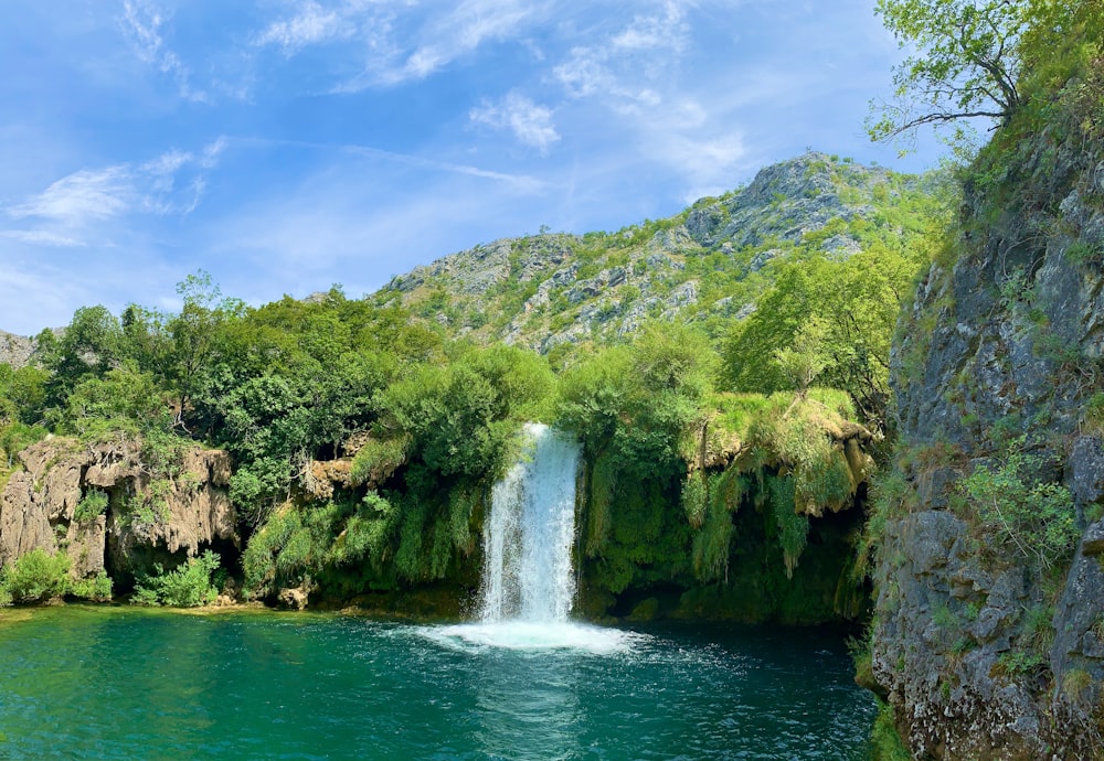 waterfalls scenery