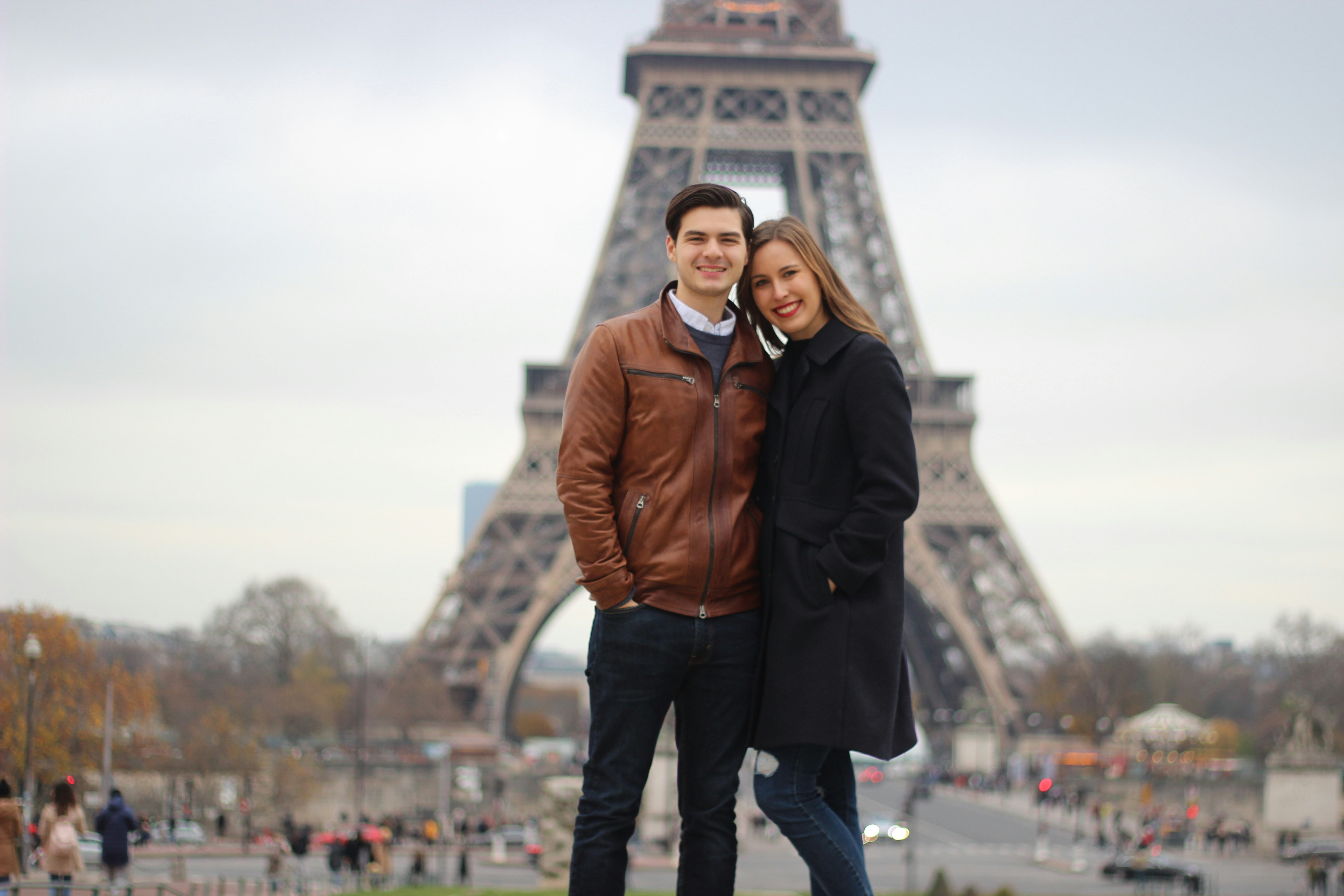 Collana Lunga Unisex Con Pendente Torre Eiffel E Perline In Legno, Stile Etnico E Boho – Idea Regalo Originale