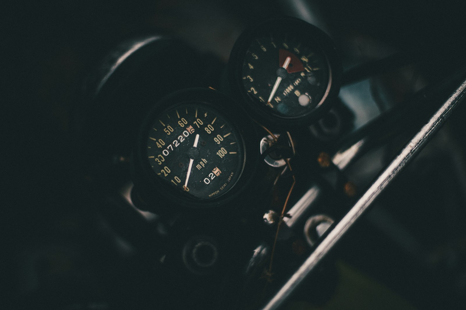 Canon EOS 5DS + Canon EF 50mm F1.4 USM sample photo. Motorcycle meter gauge photography