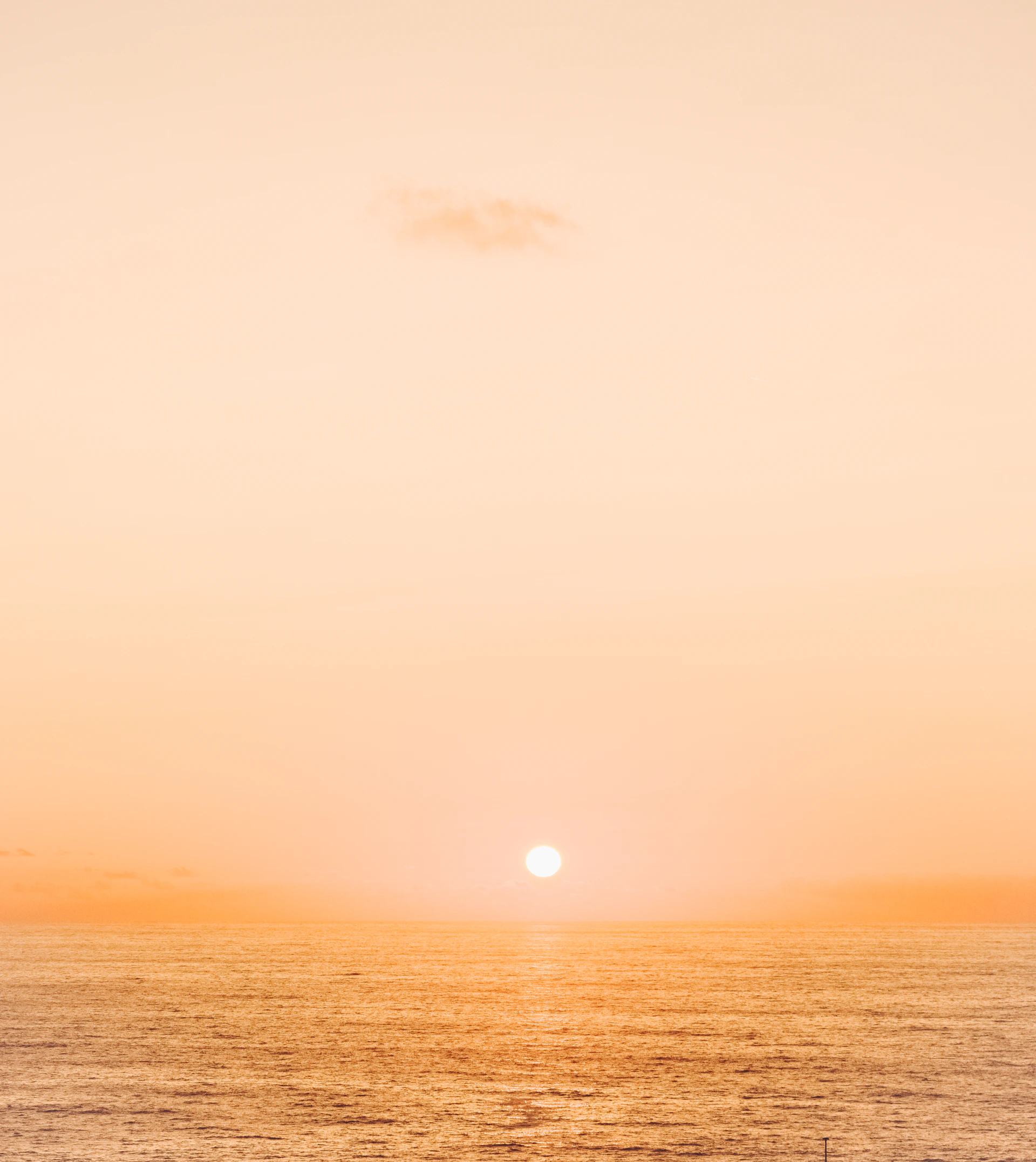 sunset ocean scenery