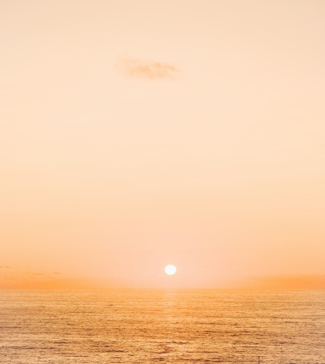 sunset ocean scenery