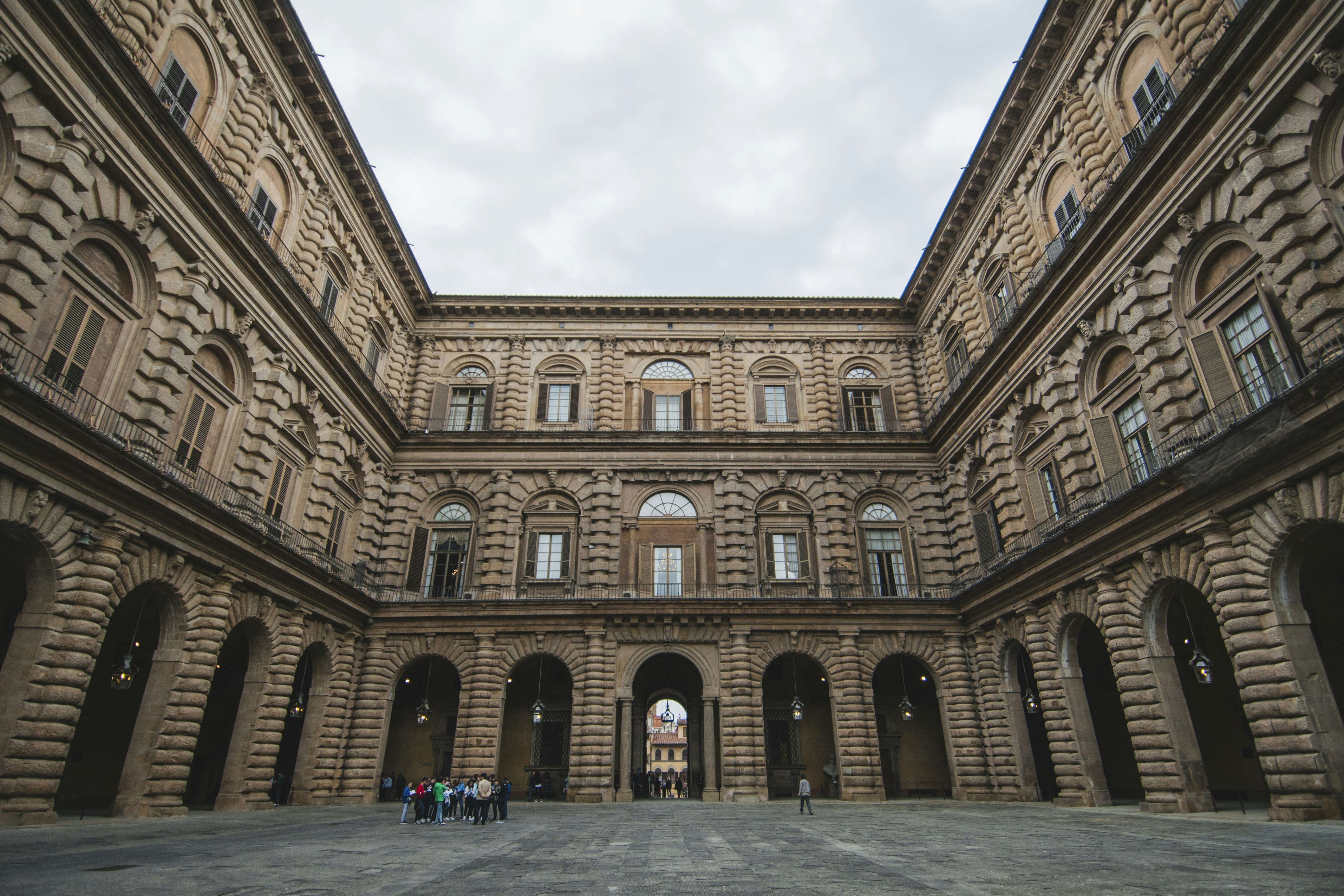 beige painted building