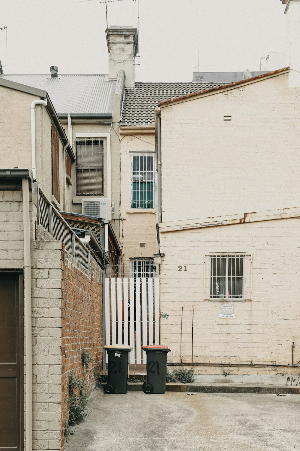 beige concrete buildings