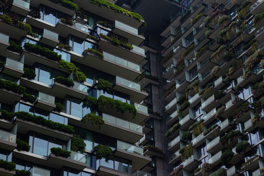 close-up photography of high-rise building during daytime