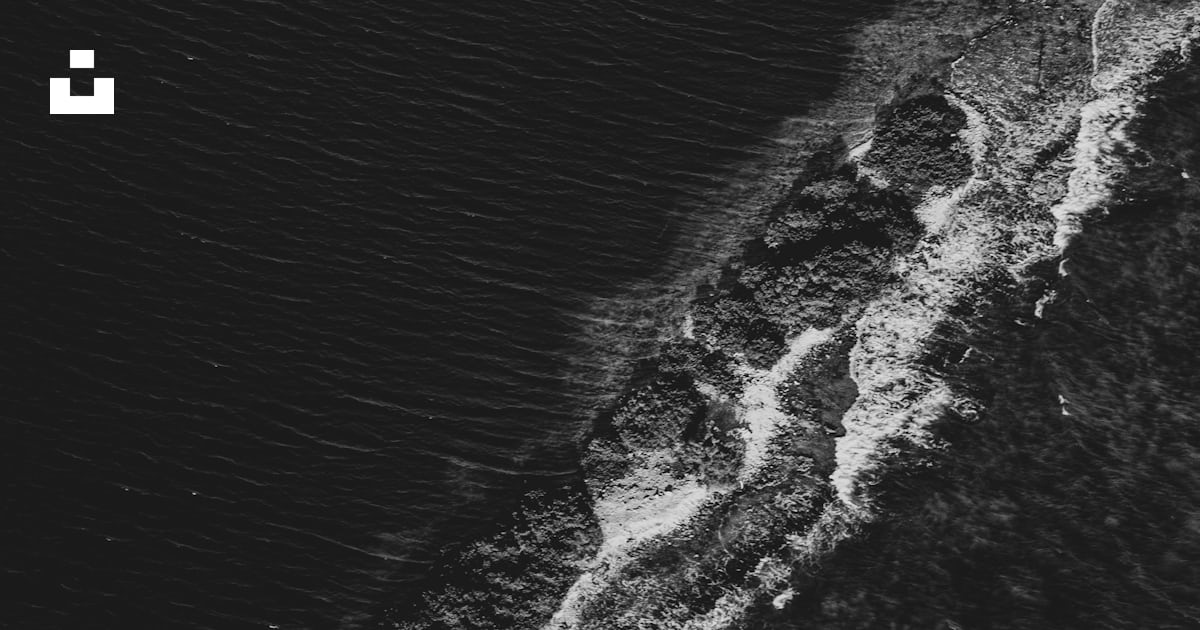 Areal photo of sea wave photo – Free Grey Image on Unsplash
