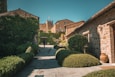 view photography of garden and house during daytime