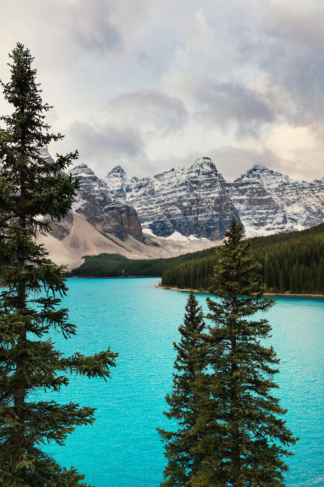 Mountain range photo spot Moraine Lake Valley of the Ten Peaks