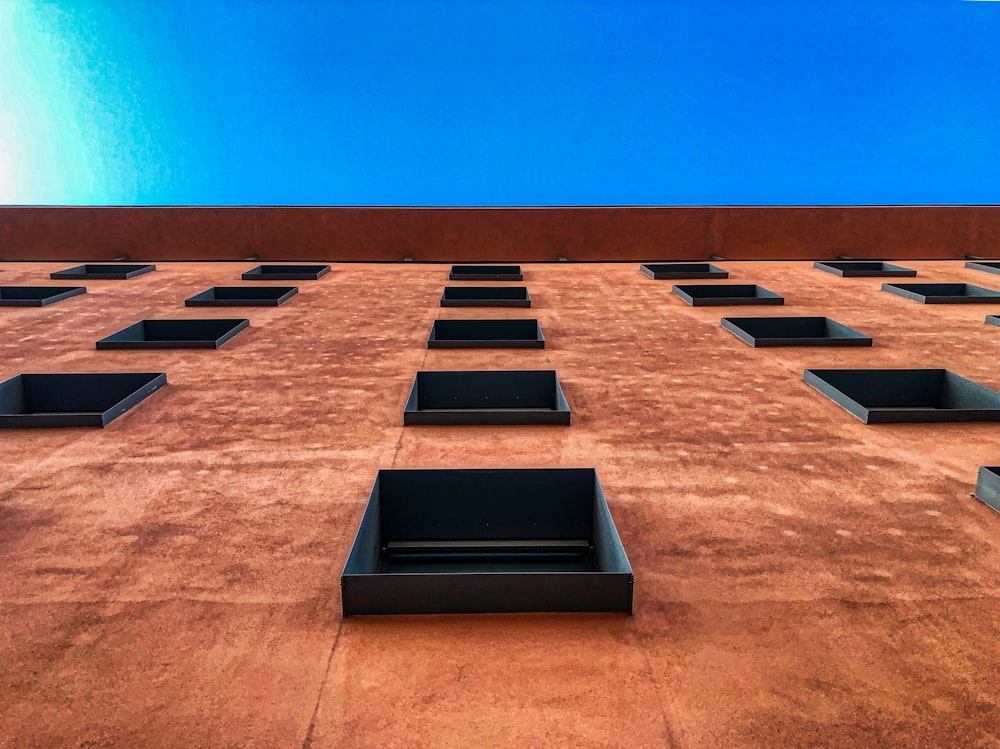 macro photography of orange concrete structure