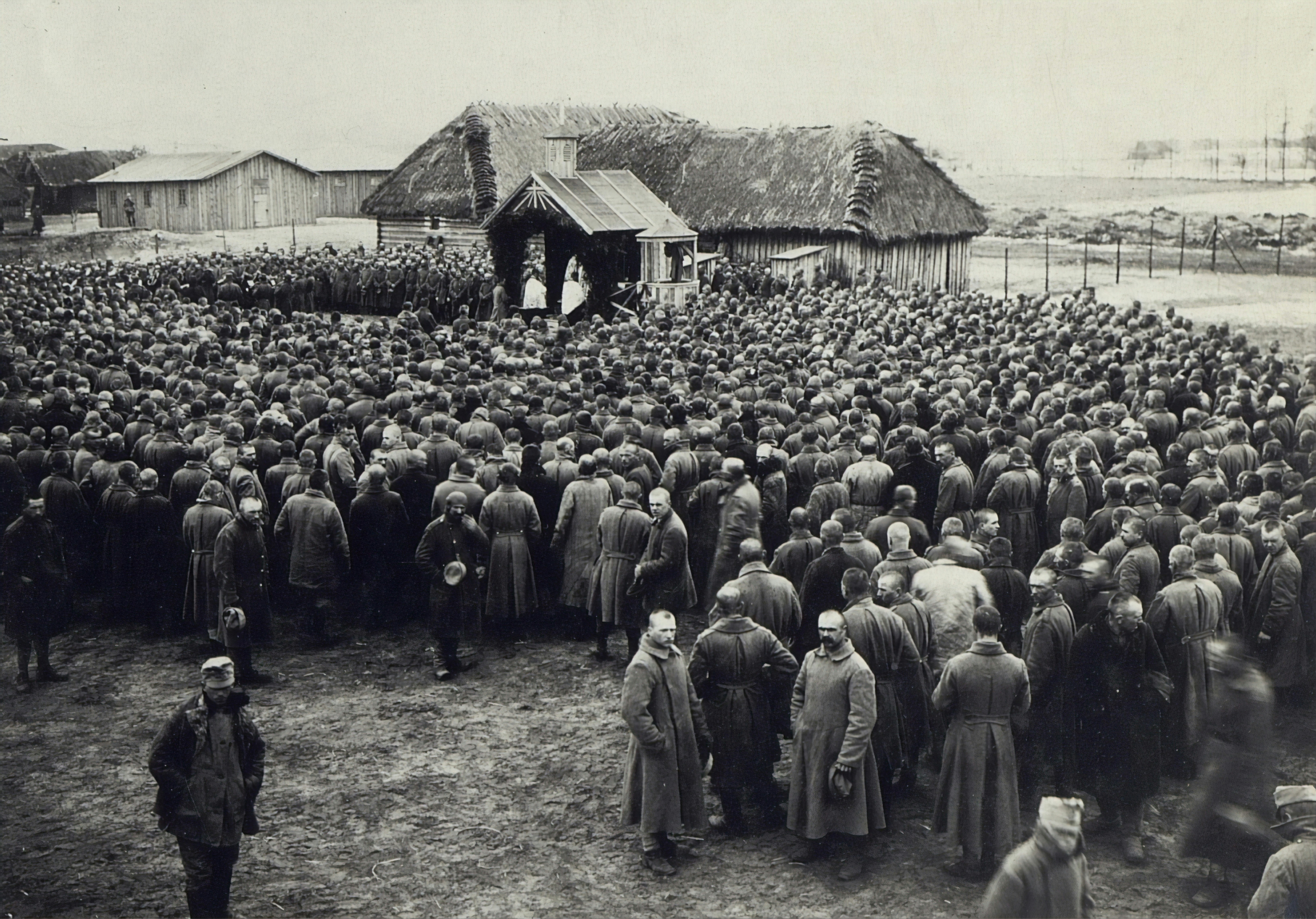 1917, Picture of life in the field and shelters at the Russian theater of war