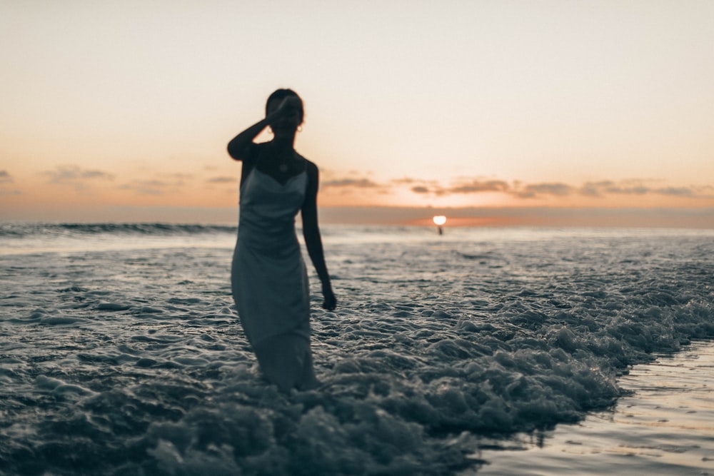 woman taking selfie