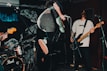 An engaging image of Figg Newton performing live.