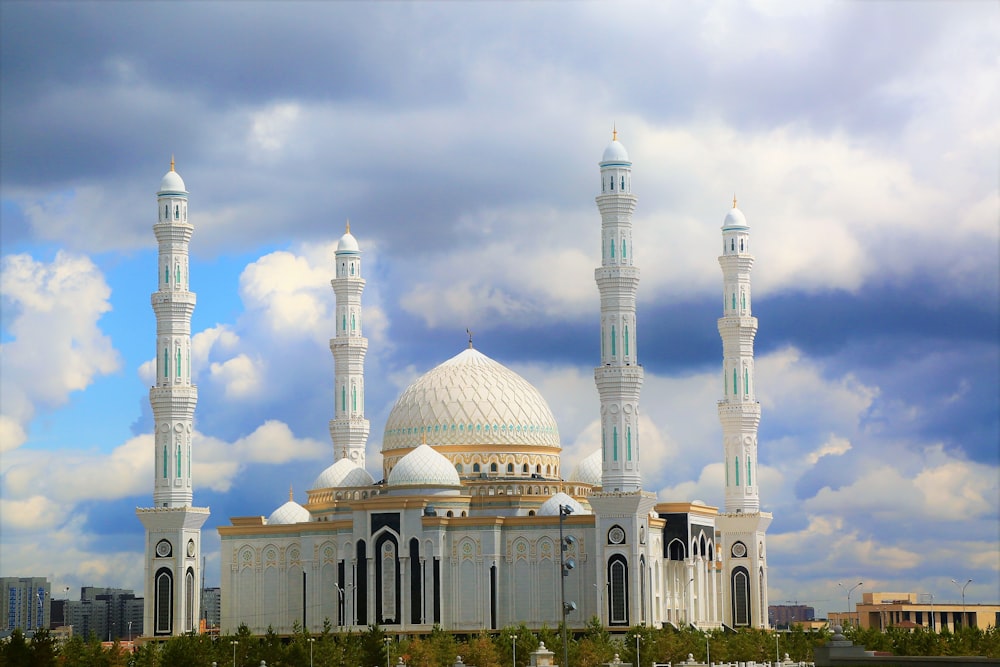 white mosque