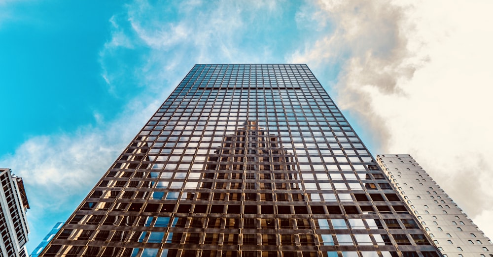 low angle photo of building