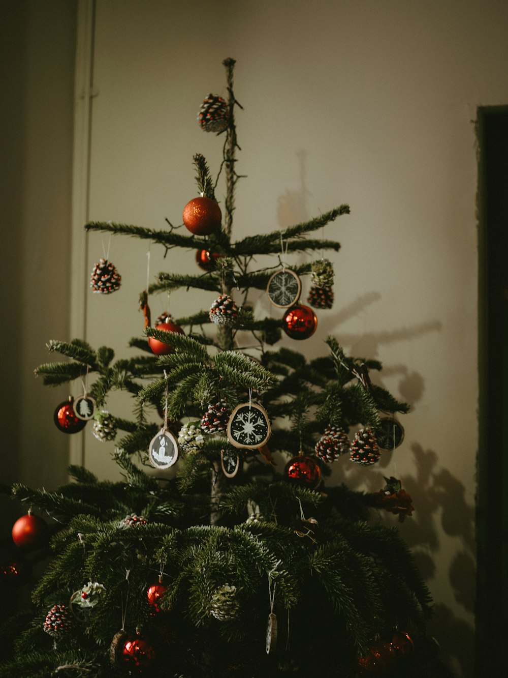 Christmas tree with ornaments