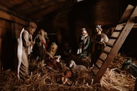 The Nativity figurines