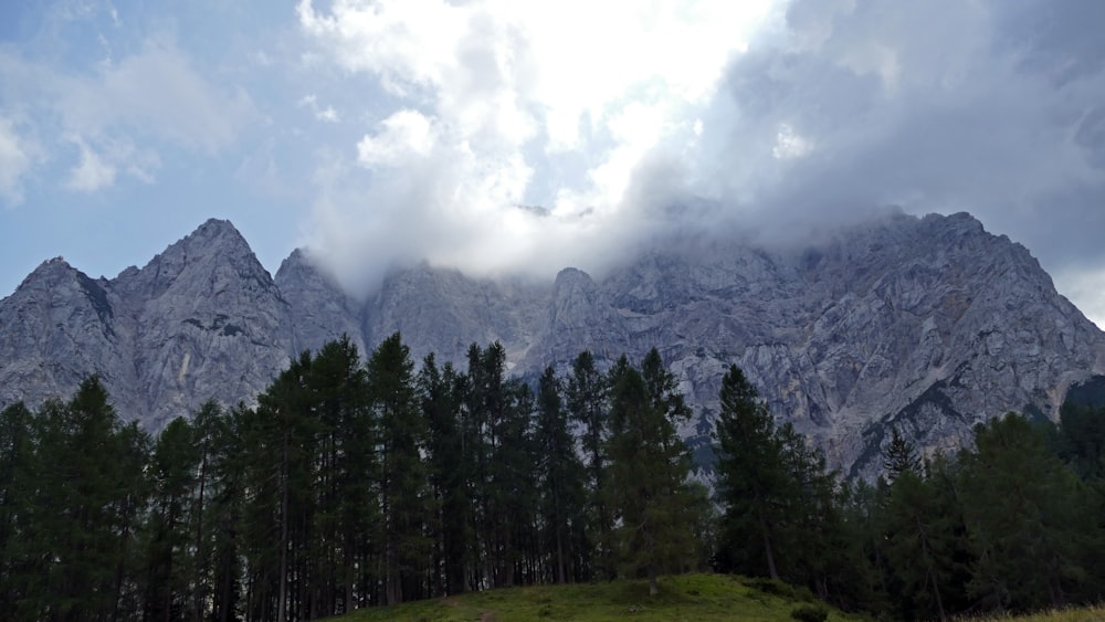 grey mountain during daytime