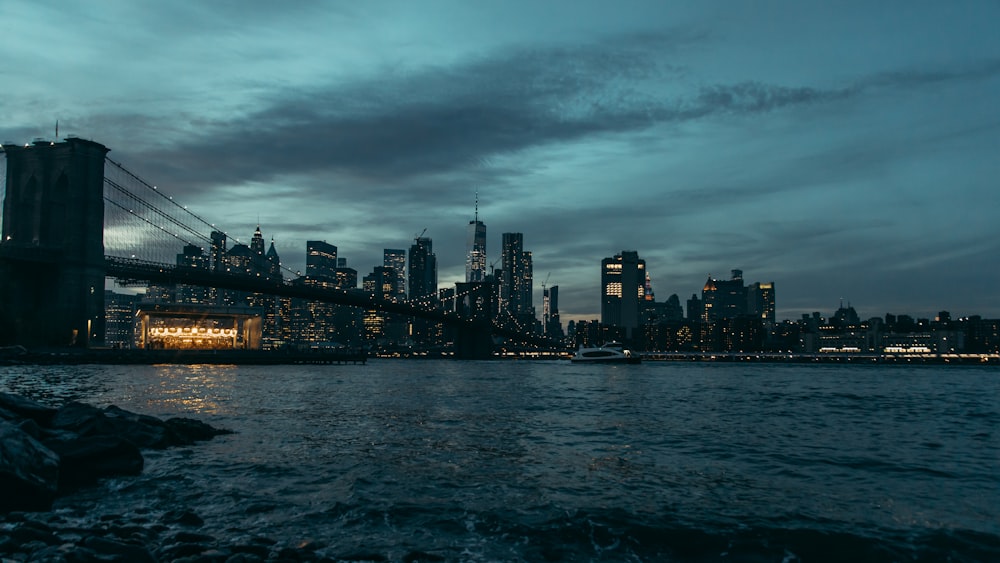 buildings near body of water