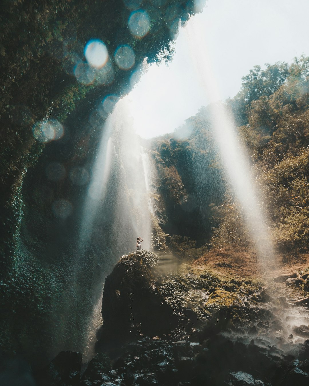 Waterfall photo spot East Java Bojonegoro