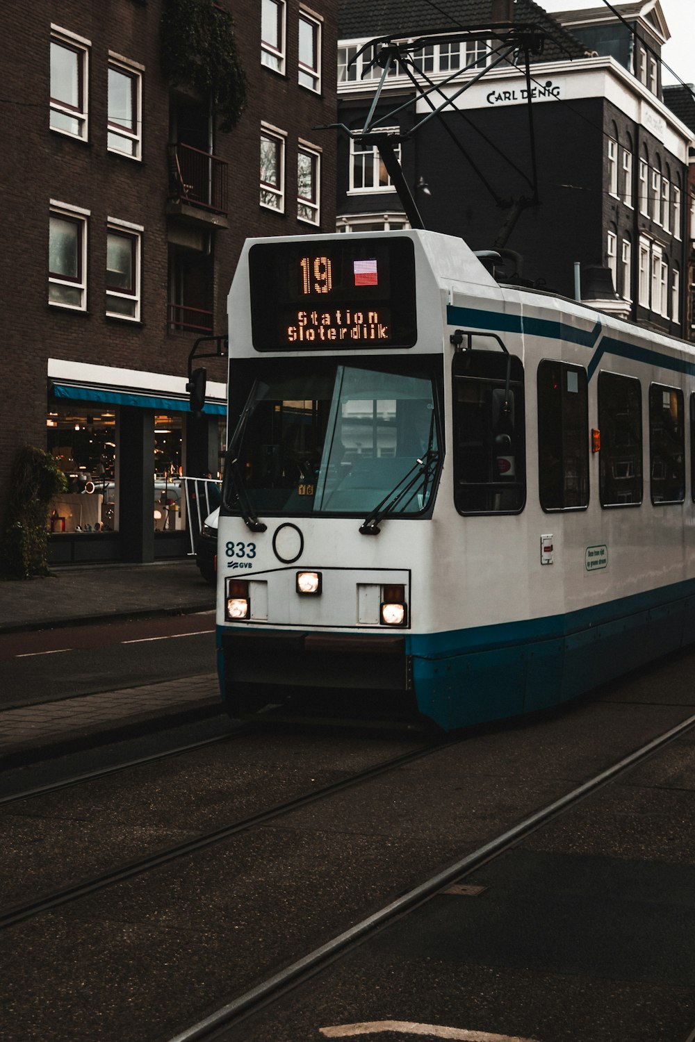 tram in city