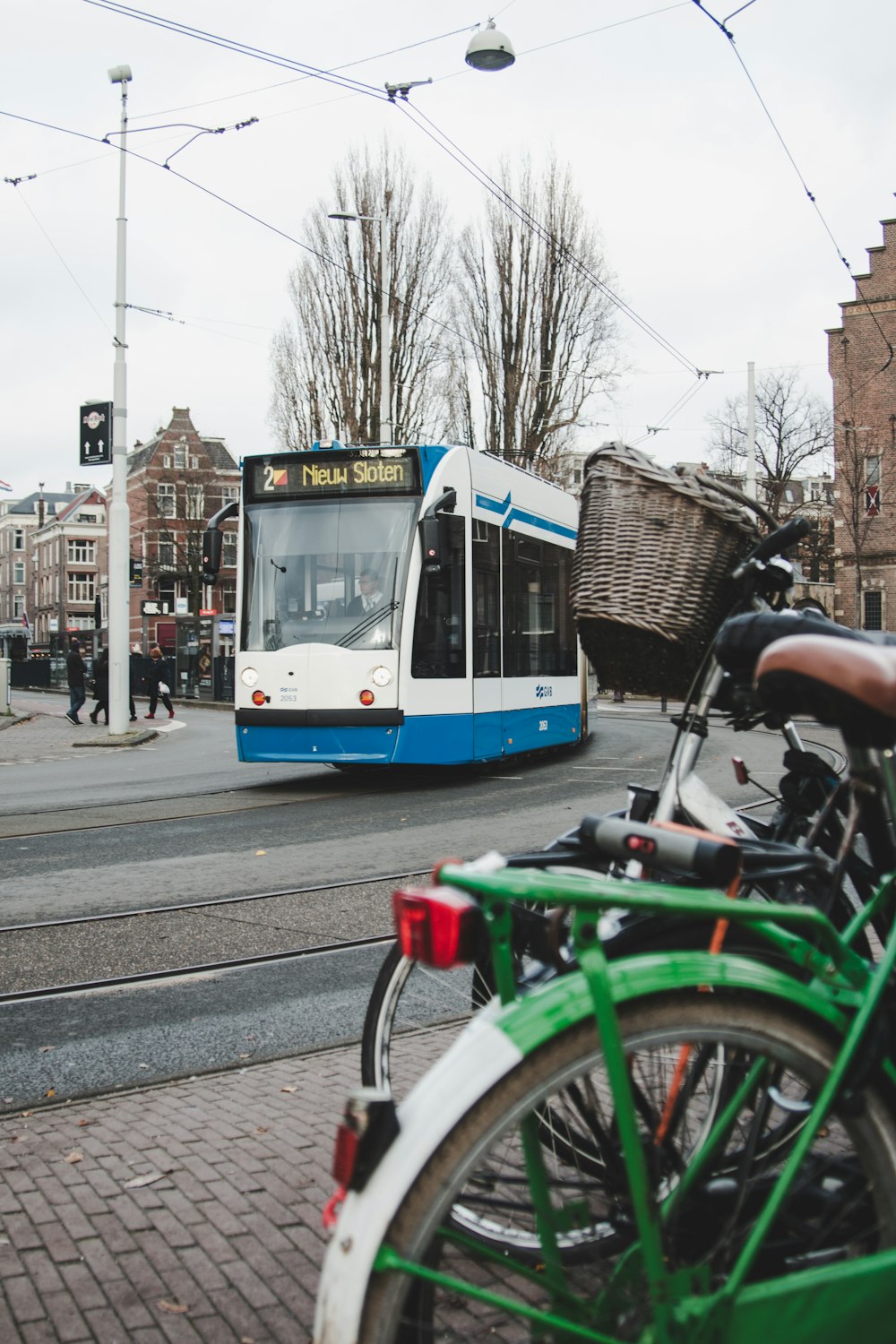 green commuter bike