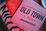 Customized pizza boxes showcasing unique branding.
