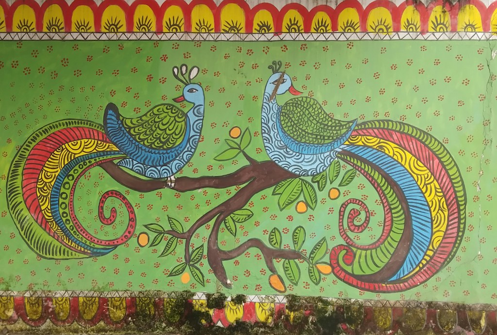 Peacock Madhubani Story